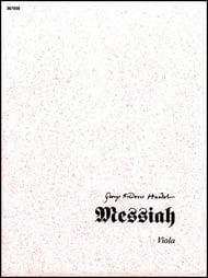 Messiah Instrumental Parts Instrumental Parts cover Thumbnail